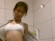 Chinese garota Showers